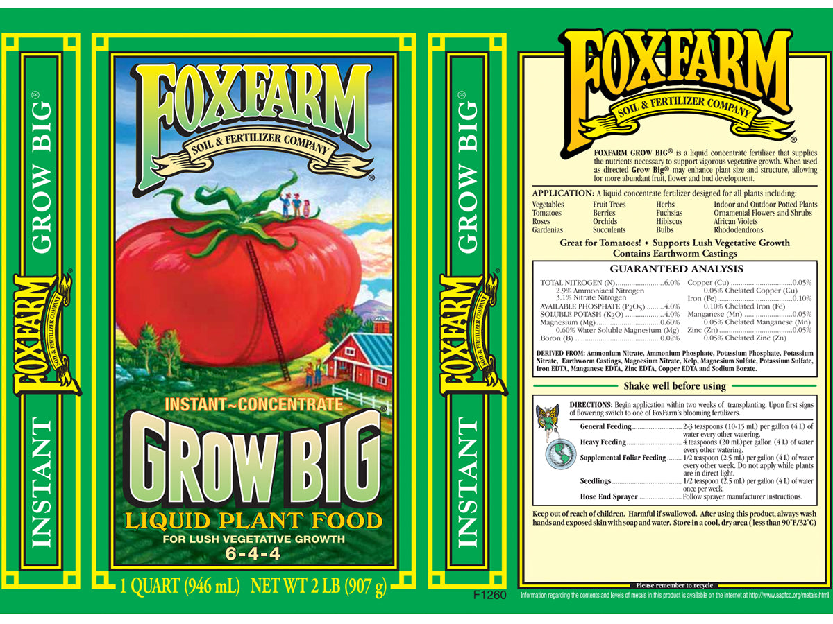 FoxFarm - Selva Grow Big México