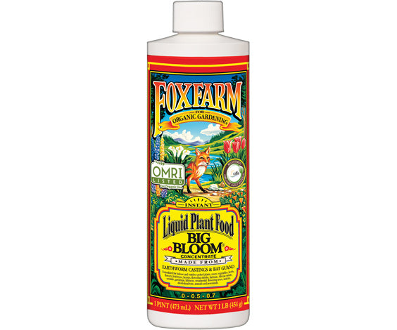 FoxFarm - Big Bloom, Grow Big, Tiger Bloom - Nutrient Trio