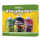 botellas de Flora Series General Hydroponics FloraGro FloraMicro FloraBloom México